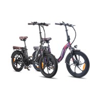 FAFREES F20 Pro električni bicikl 20" 250W, ljubičasto-crni